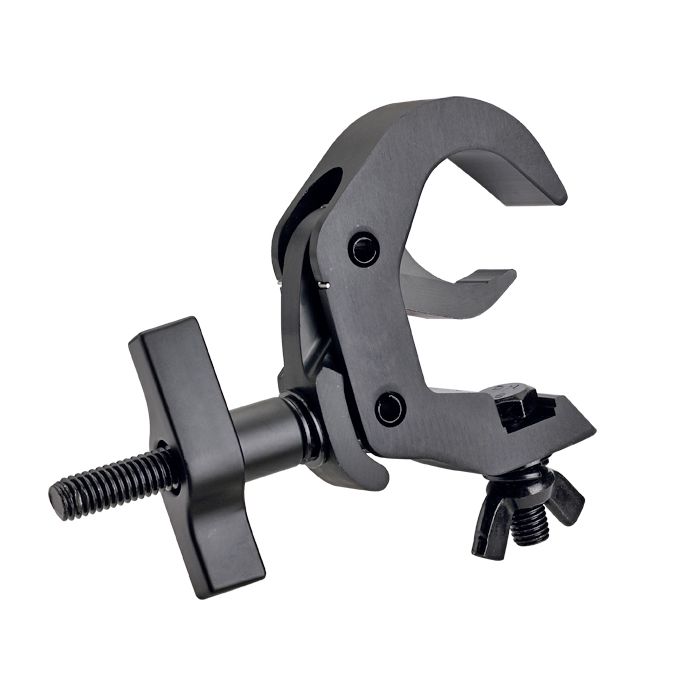 Prox PRTC12HBLKX24 24PCS Aluminum Self-Locking M10 Clamp with Big Wing Knob for 2" Truss Tube Capacity 330 lbs. Black Finish