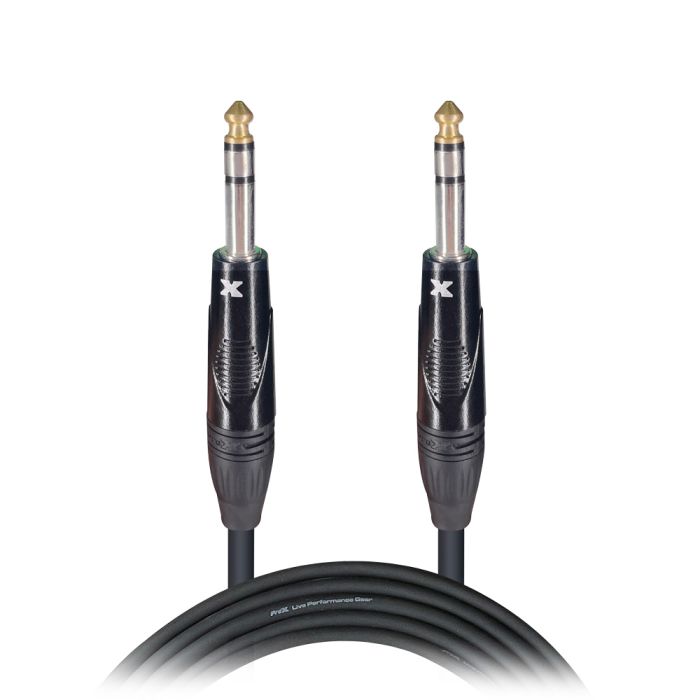 Prox PRXCTRS25X10 10PCS 25 Ft. Balanced  1/4" TRS-M to TRS-M High Performance Audio Cable