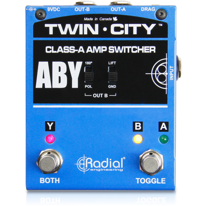 Radial Twin-City Active Amp Switcher 