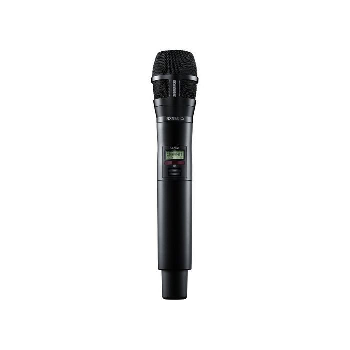 Shure ULXD2/N8SB Digital Handheld Wireless Microphone Transmitter with Nexadyne 8/S Supercardioid Capsule (H50: 534 to 598 MHz, Black)