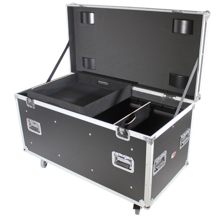 Prox PRXSUTLD1 ATA Utility Flight Travel Heavy-Duty Storage Road Case with 4" in casters â€“ 47.2"x23.6"x23.6" Exterior