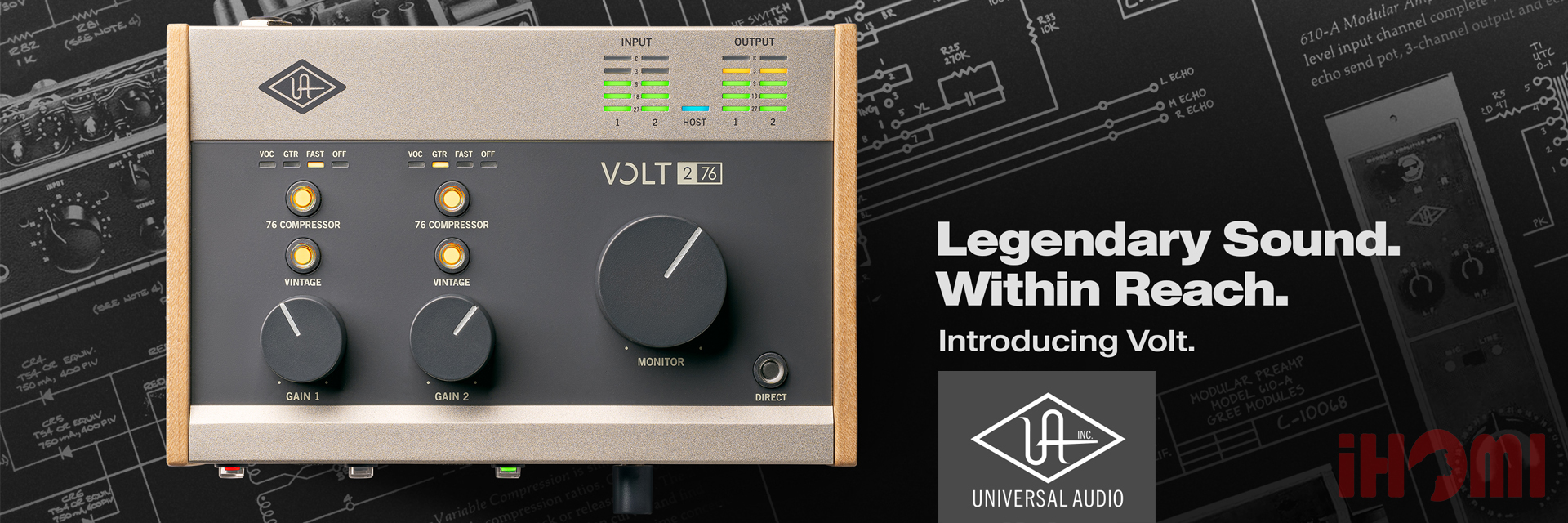 Universal Audio Volt 276 Banner